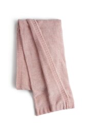 Habitat Chenille Throw - Blush Pink - 125x150cm - thumbnail 1