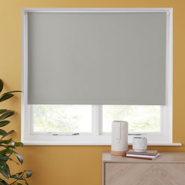 Argos Home Blackout Cloud Grey Roller Blind - 150cm - image 1