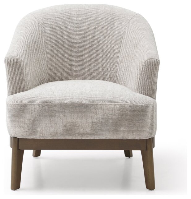 Kyoto Harriet Fabric Accent Chair - Natural - image 1