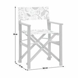 Habitat x Scion Garden Director Chair - Jackfruit Print - thumbnail 2