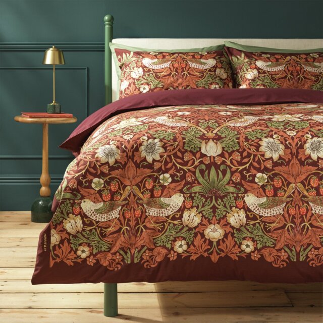 Habitat x Morris & Co. Strawberry Thief Bedding Set - Single - image 1