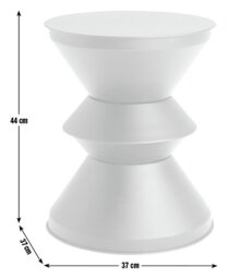 Habitat Reuben Side Table - Black - thumbnail 2