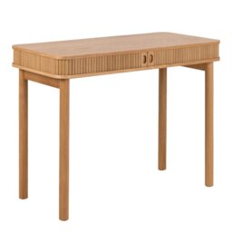 Furniture To Go Langley 2 Door Office Desk - Light Wood - thumbnail 2