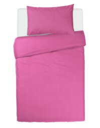 Habitat Polycotton Plain Standard Pillowcase Pair - Cerise - thumbnail 1