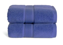Habitat Supersoft 2 Pack Hand Towel - Cobalt - thumbnail 2