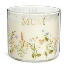 Argos Home MUM Floral Candle - thumbnail 2