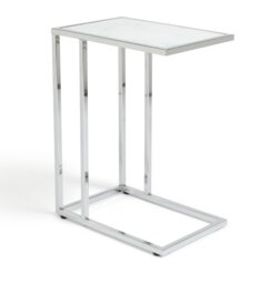 Argos Home Boutique C Shaped Table - Marble Effect