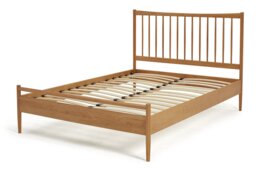 Habitat Chiltern Spindle Double Wooden Bed Frame - Oak - thumbnail 1