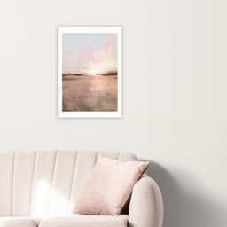 East End Prints New Dawn Landscape Unframed Wall Print - A2