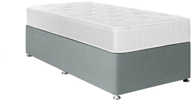 Argos Home Winslow Single Divan Bed - Grey - image 1