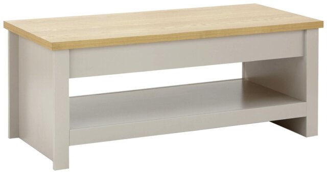 GFW Lancaster Lift Up Coffee Table - Grey - image 1