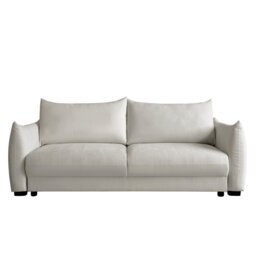 Dorel Bronte Fabric 3 Seater Sofa Bed - Natural - thumbnail 2