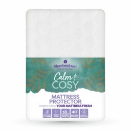 Slumberdown Calm & Cosy Mattress Protector - Double - thumbnail 1