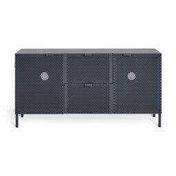 Habitat Landan 2 Drawer Low Unit Chest- Anthracite