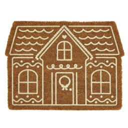 Habitat Gingerbread House Christmas Doormat - thumbnail 2