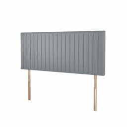 Silentnight Dusk Fabric Superking Headboard - Light Grey - thumbnail 2