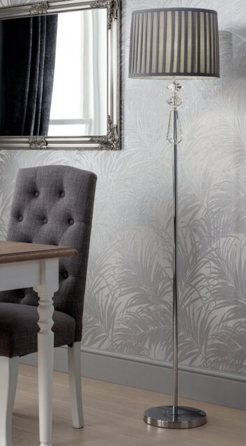 Argos Home Kilmore Floor Lamp - Grey - image 1