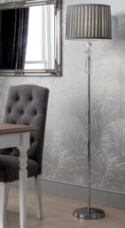 Argos Home Kilmore Floor Lamp - Grey - thumbnail 1