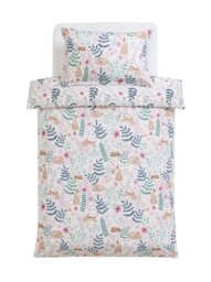 Argos Home Woodland White Kids Bedding Set - Single - thumbnail 2