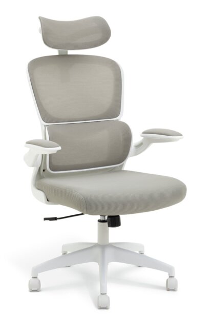 Habitat Oxley Mesh Office Chair - Grey - image 1