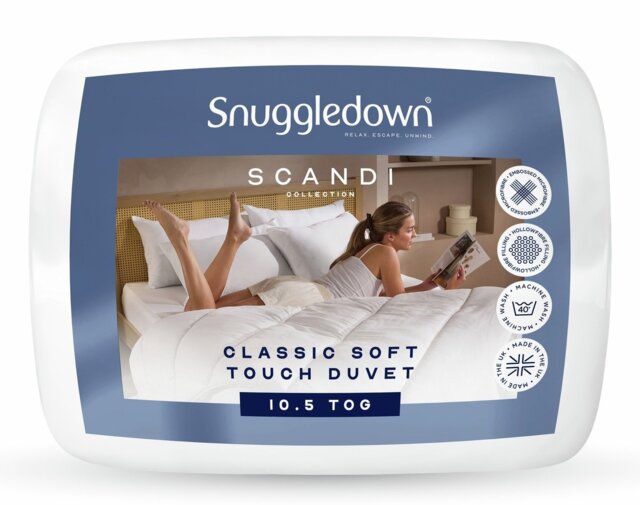 Snuggledown Scandi Classic 10.5 Tog Duvet - Single - image 1
