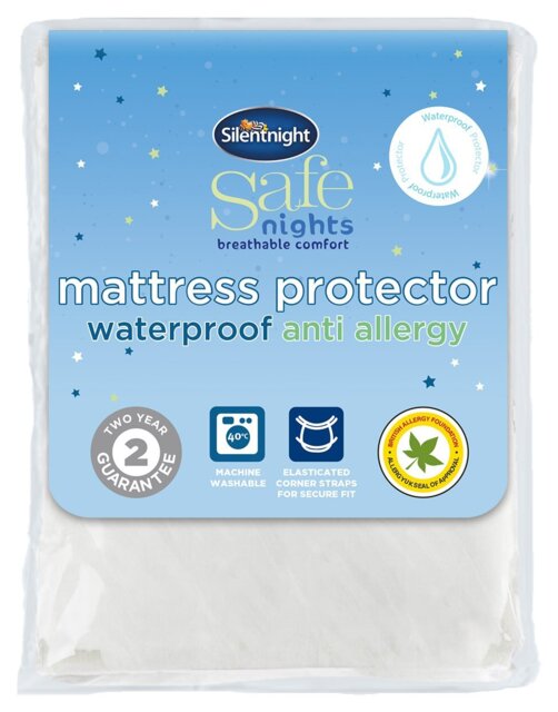Silentnight Healthy Growth Waterproof Mattress Protector - S - image 1