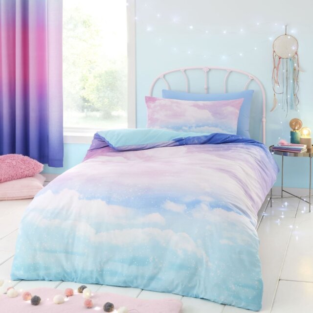 Catherine Lansfield Cloud Kids Bedding Set - Single - image 1