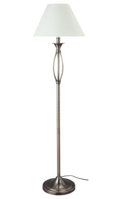 Argos Home Milan Floor Lamp - Antique Brass - image 1