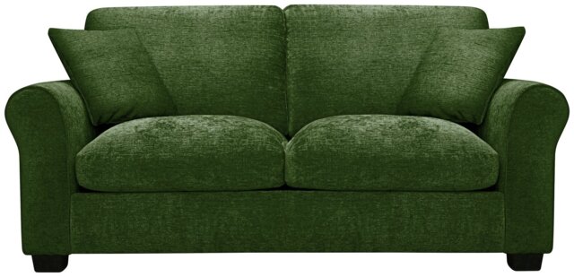 Argos Home Taylor Fabric Small Double Sofa Bed - Green - image 1