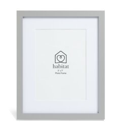 Habitat Grey Wooden 3 Pk Picture Frames - Mixed Sizes - thumbnail 1