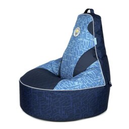 Manchester City FC Big Chill Bean Bag Chair - Blue - thumbnail 2