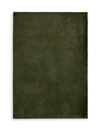 Habitat Cosy Soft Moss Green Short Pile Rug - 170x120cm - thumbnail 1