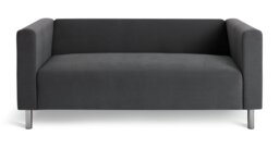 Argos Home Moda Fabric 3 Seater Sofa - Grey