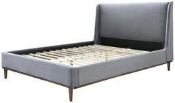 Birlea Lincoln Double Fabric Bed Frame - Charcoal - thumbnail 2