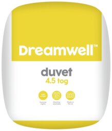 Dreamwell Light Weight 4.5 Tog Duvet - Single - thumbnail 1