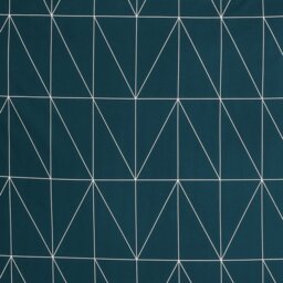 Habitat Geo Navy & Blush Reversible Bedding Set - Kingsize - thumbnail 2