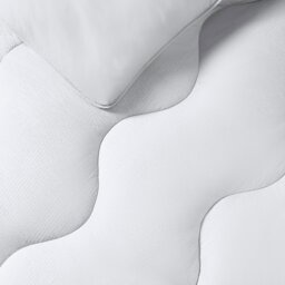 Night Lark Seersucker Coverless 4.5 Tog Duvet Set - Single - thumbnail 2