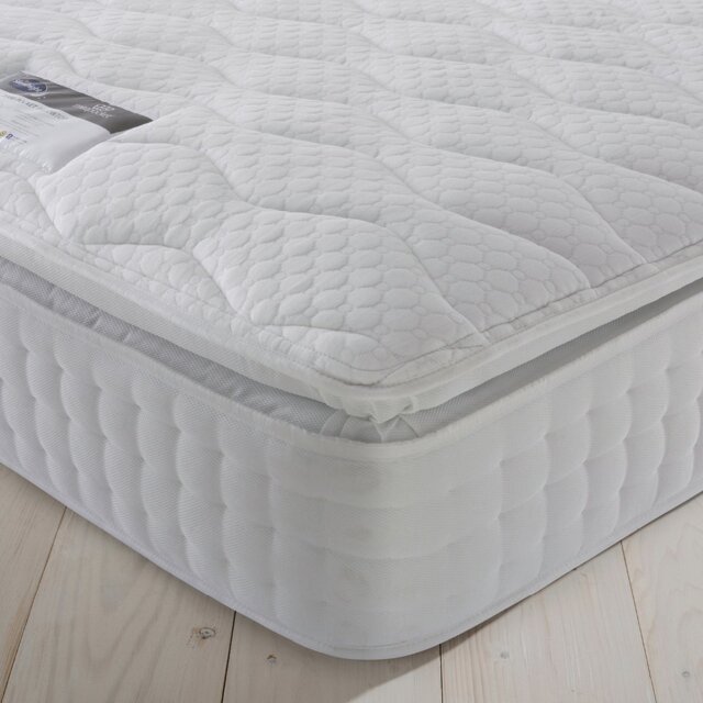 Silentnight 2000 Pocket Pillowtop Eco Mattress - Double - image 1