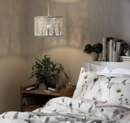Argos Home White Metal Cutout Trees Lampshade - 30cm