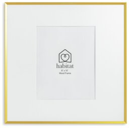 """Habitat Gold Effect Metal Picture Frame - 8x10""""""" - thumbnail 2