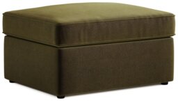 Jay-Be Fabric Footstool Chair Bed - Sage Green - thumbnail 1