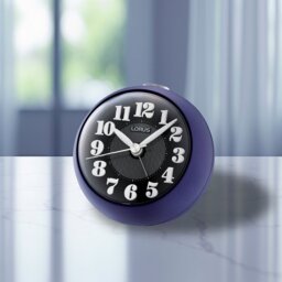 Lorus Analogue Alarm Clock - Purple - thumbnail 1