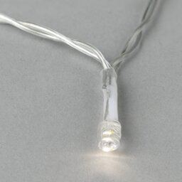 Habitat White Solar LED String Lights - thumbnail 2