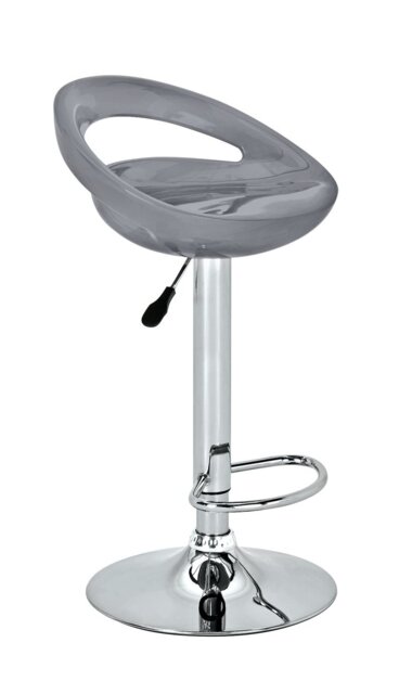 Argos Home Ottawa Gas Lift Bar Stool - Grey - image 1