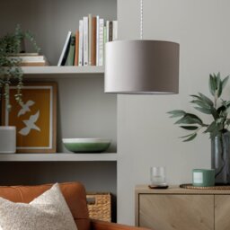 Argos Home Taupe Easy Fit Lampshade - 30 cm