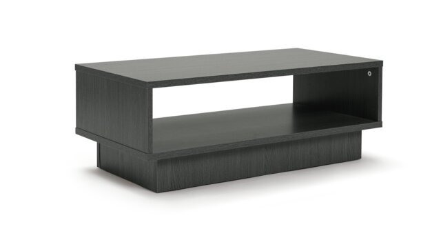 Argos Home Cubes 1 Shelf Coffee Table - Black
