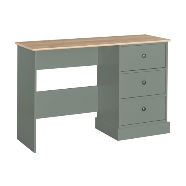 Argos Home Kensington 3 Drawer Dressing Table - Sage Green - image 1