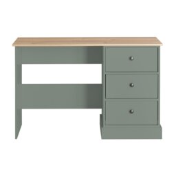 Argos Home Kensington 3 Drawer Dressing Table - Sage Green - thumbnail 2