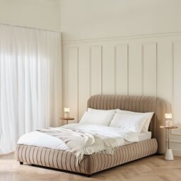 Habitat Beatrix Kingsize End Lift Ottoman Bed - Mink