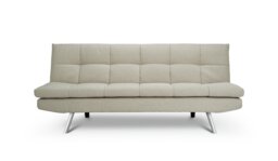Argos Home Nolan Fabric 3 Seater Clic Clac Sofa Bed -Natural - thumbnail 1